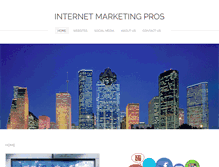 Tablet Screenshot of internetmarketingpros.tv